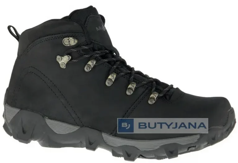 Czarne buty trekkingowe McArthur