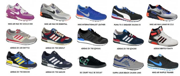 Retro sneakers – kolekcja jesień 2014