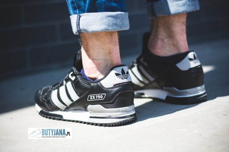 Buty Adidas ZX 750 męskie czarne – adidas Originals