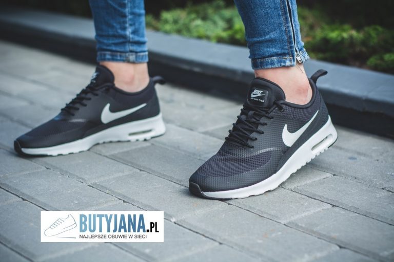 Damskie Wmns Nike Air Max Thea 599409-020 Black / Summit White.