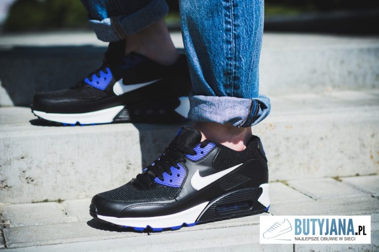 Buty Nike Air Max 90 Essential 537384-052 Black / Purple