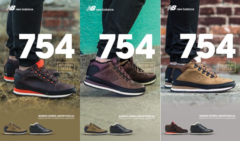 Buty New Balance 754 – komfort codziennych spacerów