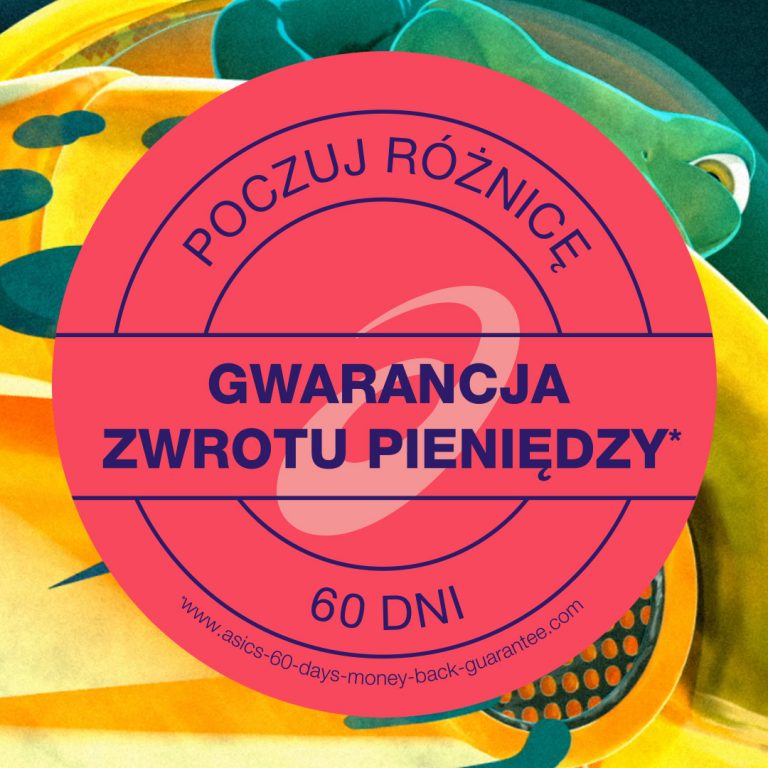 Rewolucja od Asics – gwarantowany zwrot pieniędzy