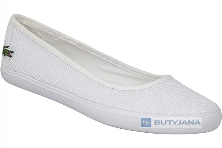 Damskie baleriny Lacoste – białe czy granatowe ?