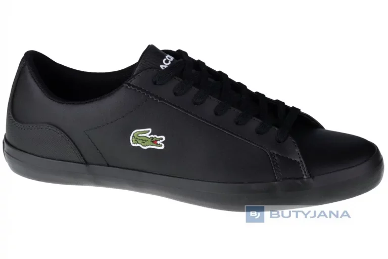 Męskie buty sportowe Lacoste Lerond 0120  740CMA002702H czarne
