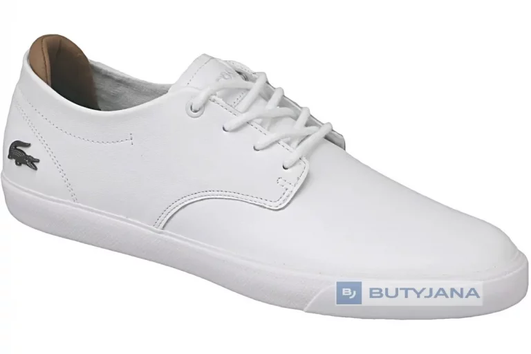 Męskie obuwie w sportowym stylu Lacoste Espere 117 – jakie wybrać białe czy czarne ?