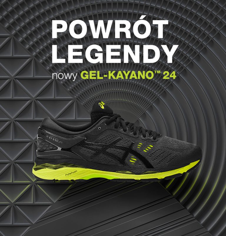 Nowe buty biegowe ASICS GEL-KAYANO 24 już dostępne na stronie Butyjana.pl