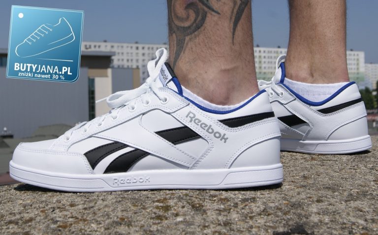 Białe buty retro REEBOK ROYAL COURT LOW