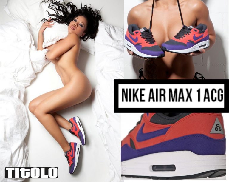 Damskie buty Nike Air Max 1 ACG Dark Shadow / Orange / Purple