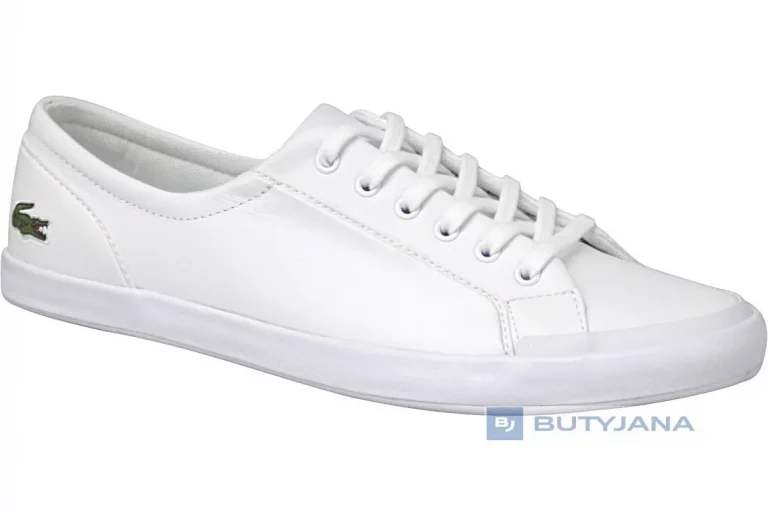 Damskie buty – baleriny Lacoste Lancelle – ostatnie sztuki jeszcze na wyprzedaży.