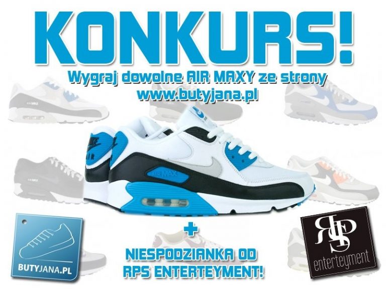KONKURS – do wygrania buty Nike Air Max ze sklepu Butyjana.pl