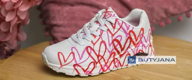 Damskie buty sportowe Skechers Uno-Loving Love – walentynkowe wydanie