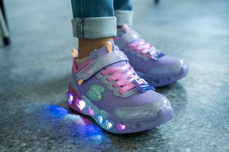 świecące buty dla dzieci Skechers
