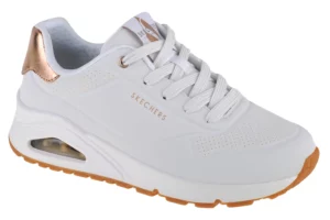 Sneakersy damskie Skechers Uno-Golden Air 177094-WHT