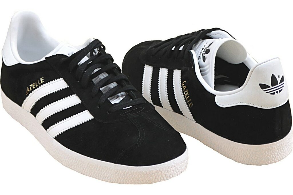 Adidas Gazelle - czarno białe