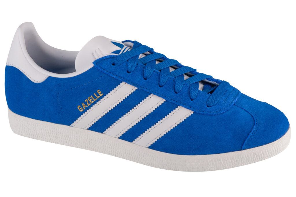 Adidas Gazelle - niebieskie, niebiesko-białe