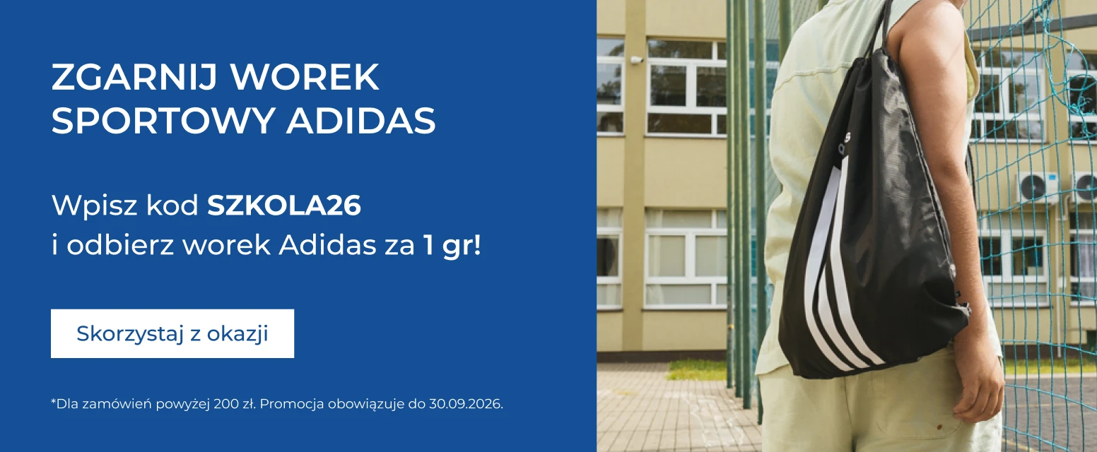 Promocja worek adidas za 1 grosz