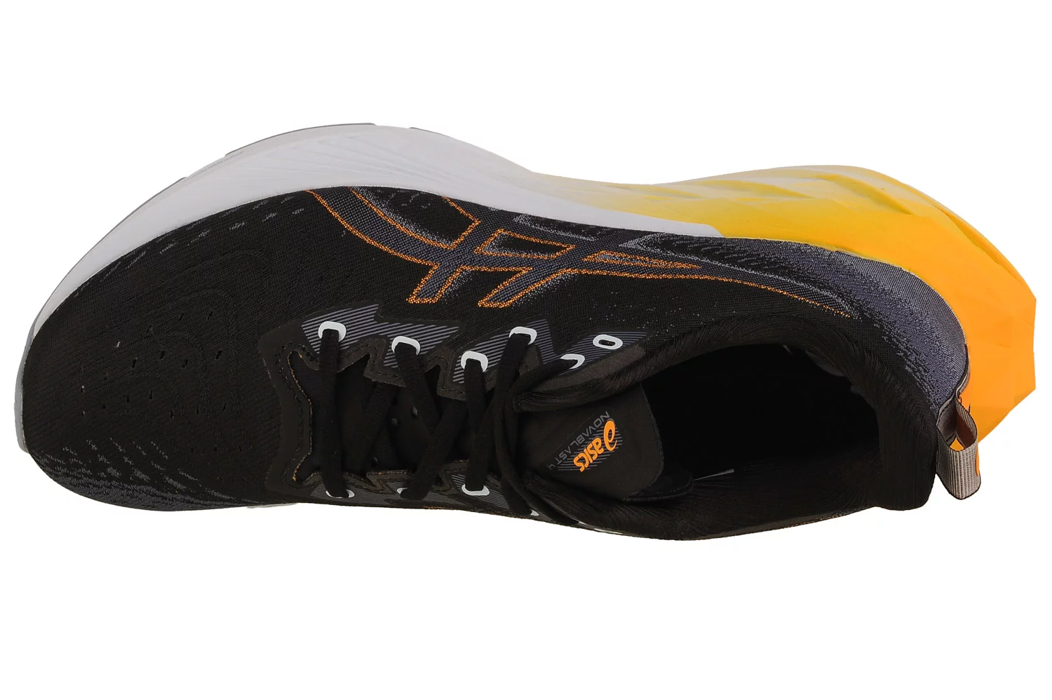 Asics Novablast 4 Mens Running Shoes Black Amber 1011B693 Size 11.5 ASICS Novablast 4 1011B693-003 - Butyjana.com store main image 4