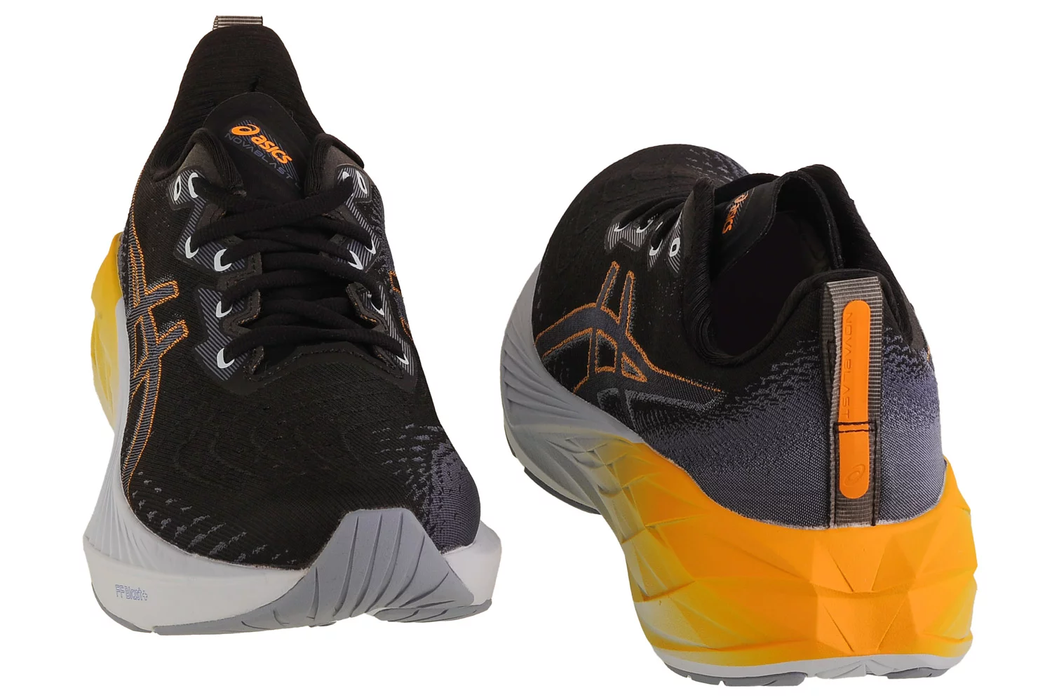 Asics Novablast 4 Mens Running Shoes Black Amber 1011B693 Size 11.5 Running shoes ASICS NOVABLAST 4 - Top4Running.com main image 2