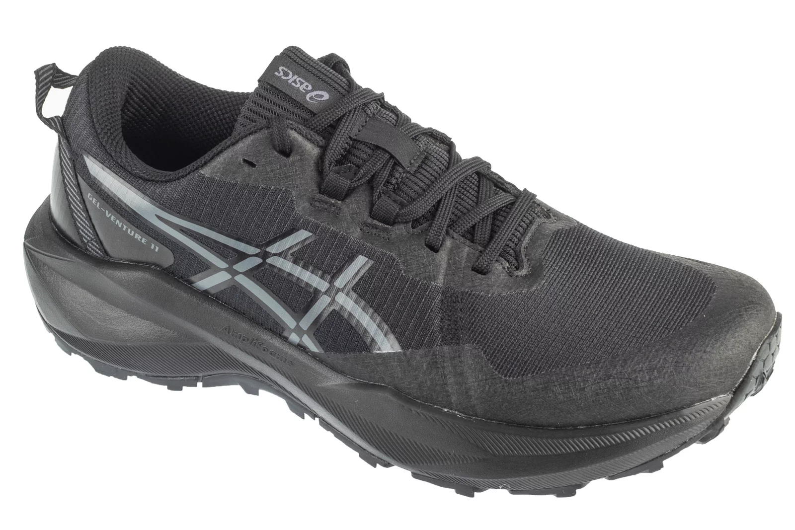 ASICS Gel-Venture 11 1011C160-003, Męskie, Czarne, buty do biegania, przewiewna siateczka, rozmiar: 45