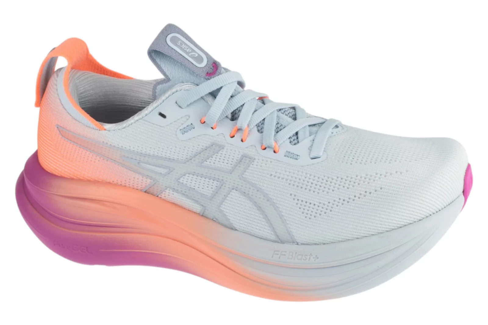 ASICS Gel-Nimbus 28 1012B987-400, Damskie, Szare, buty do biegania, tkanina, rozmiar: 39