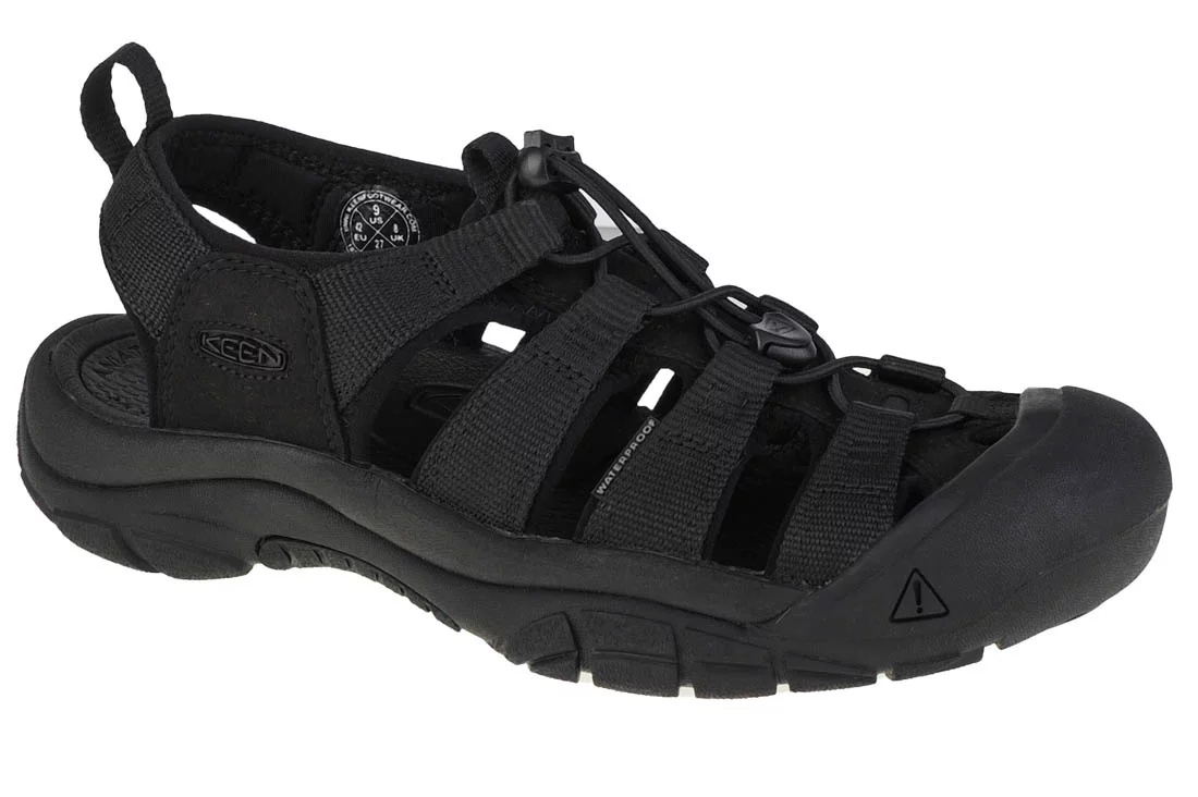 Keen Newport H2 1022258, Męskie, Czarne, sandały, tkanina, rozmiar: 43