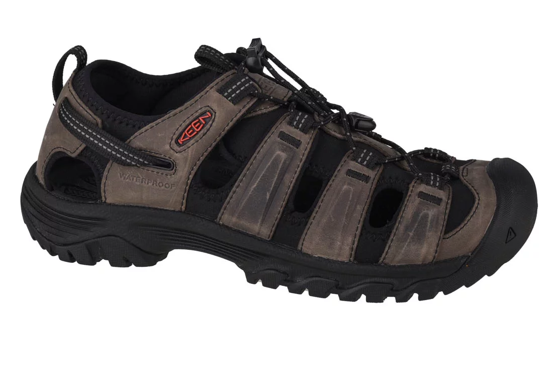 Keen Targhee III Sandal 1022428, Męskie, Szare, sandały, skóra licowa, rozmiar: 44