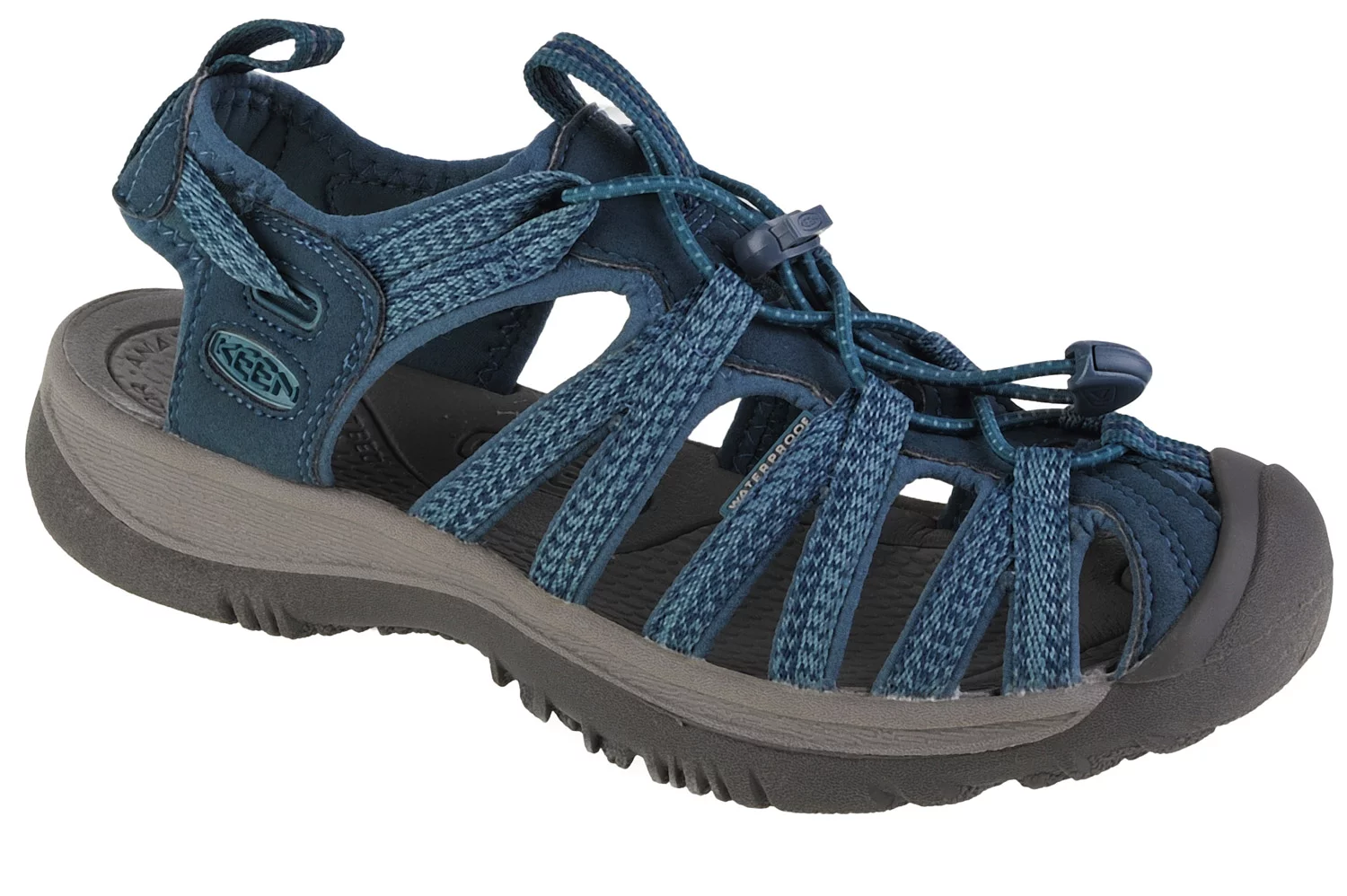 Keen Whisper 1022809, Damskie, Niebieskie, sandały, syntetyk, rozmiar: 40