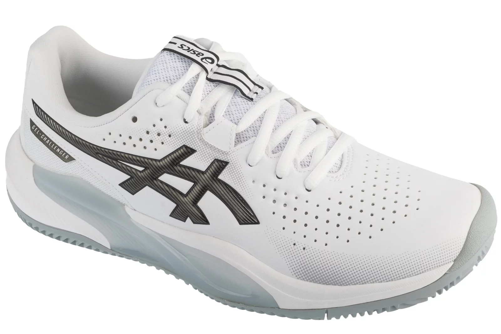 ASICS Gel-Challenger 15 Clay 1041A508-101, Męskie, Białe, buty do tenisa, syntetyk, rozmiar: 42