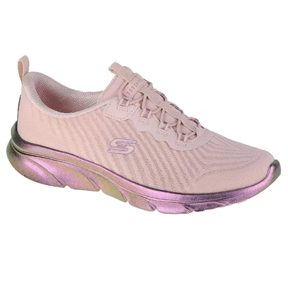 Skechers D'Lux Comfort - Focal Point 104341-PNK damskie buty sneakers, Różowe 001