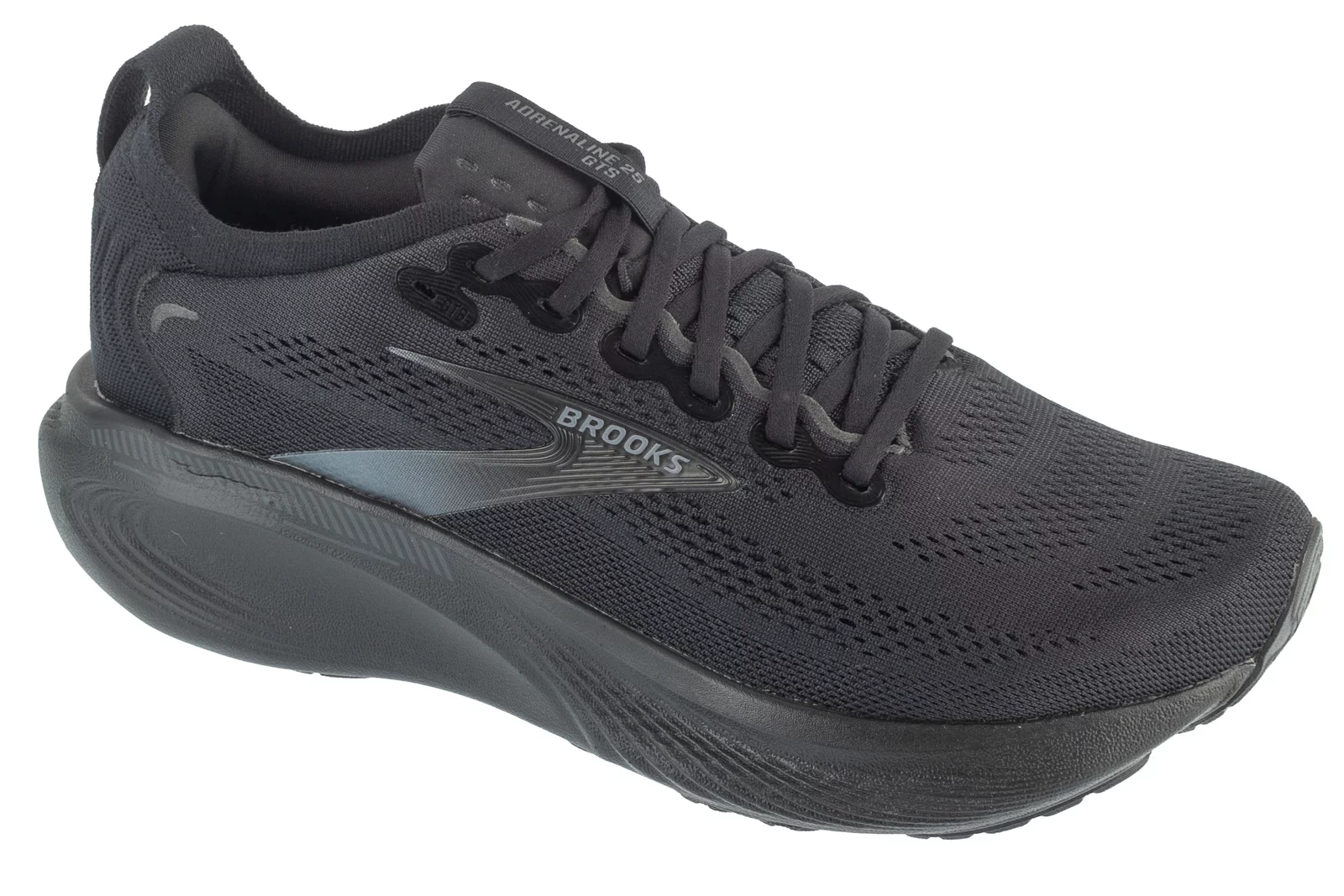 Brooks Adrenaline GTS 25 1104541D020, Męskie, Czarne, buty do biegania, tkanina, rozmiar: 45