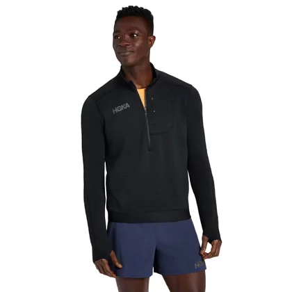 Hoka M 1/2 Zip Longsleeve 1135054-BLK