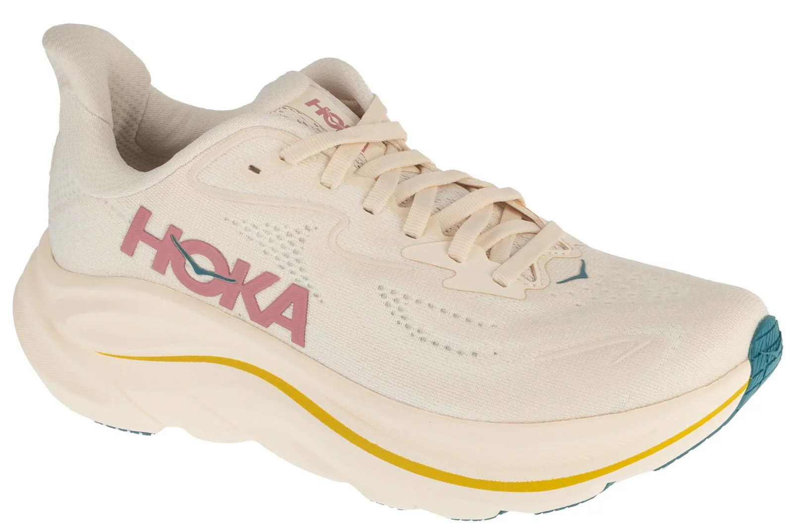 Hoka W Clifton 10 1162031-BHLB, Damskie, Beżowe, buty do biegania, tkanina, rozmiar: 41 1/3