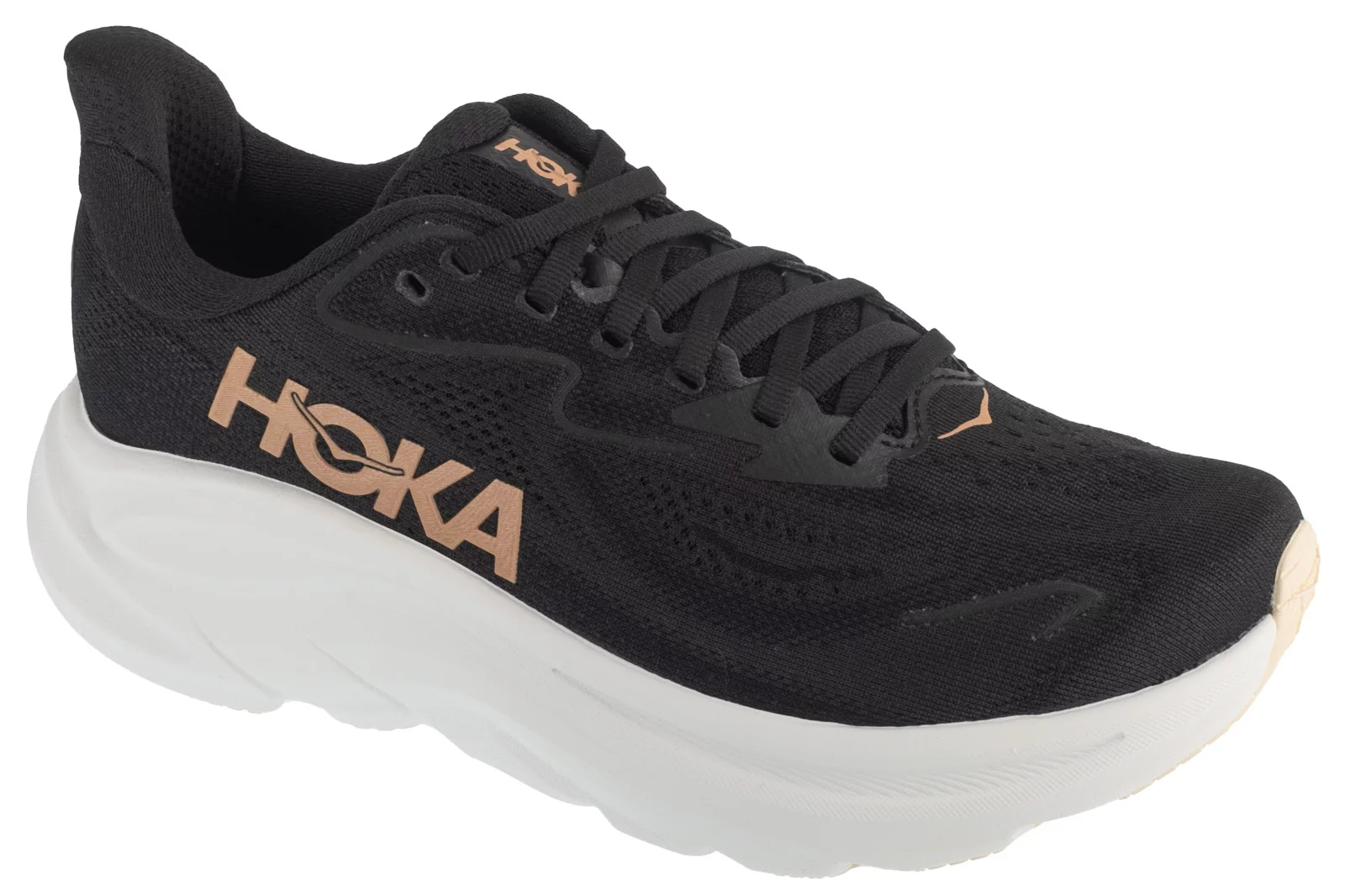 Hoka W Clifton 10 1162031-BRGL, Damskie, Czarne, buty do biegania, tkanina, rozmiar: 37 1/3