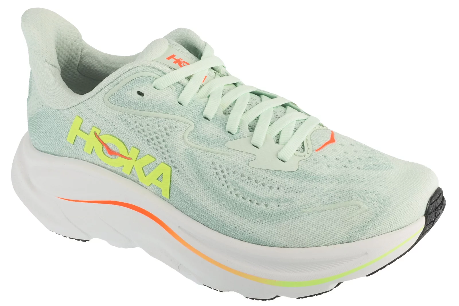 Hoka W Clifton 10 1162031-SLSSN, Damskie, Zielone, buty do biegania, tkanina, rozmiar: 37 1/3