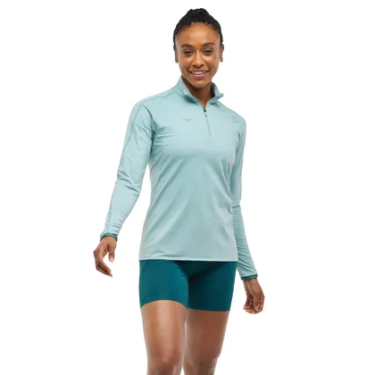 Hoka W GlideTech Quarter Zip Longsleeve 1164155-DZY