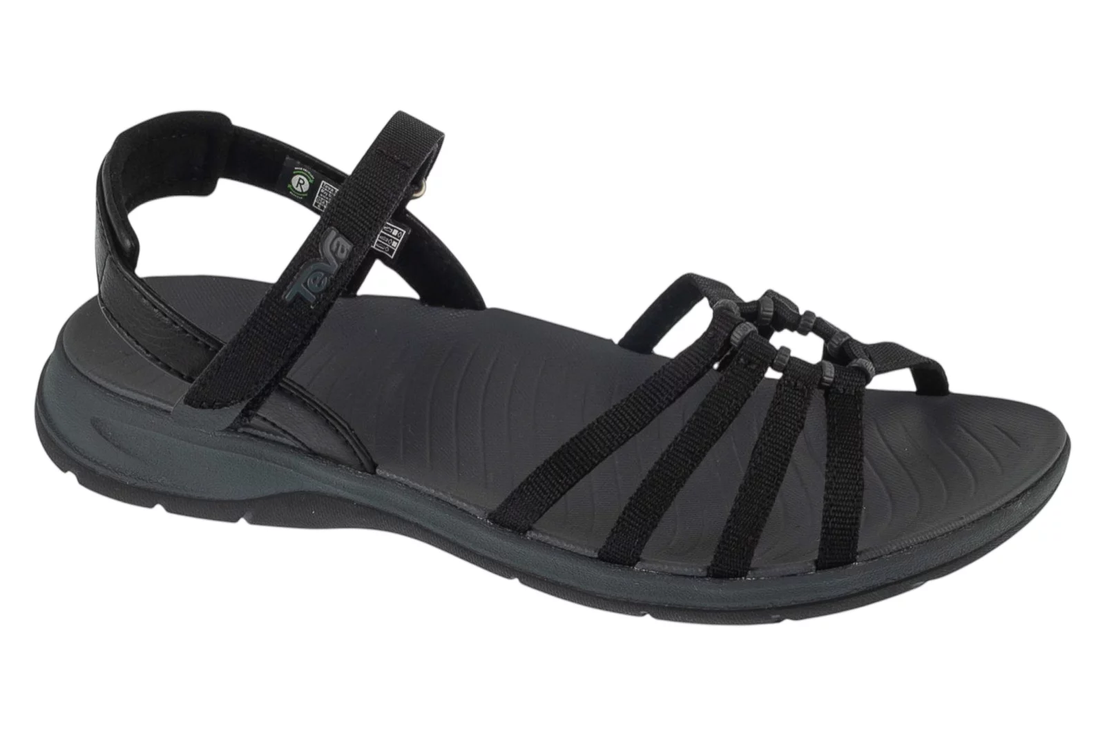 Teva W Tirra Traveler Sandals 1166130-BLK, Damskie, Czarne, sandały, syntetyk, rozmiar: 40