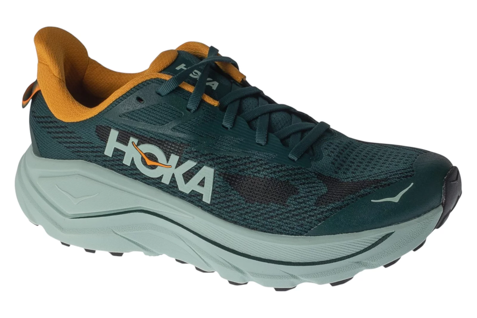 Hoka M Challenger 8 1168716-BFSG, Męskie, Zielone, buty do biegania, tkanina, rozmiar: 42