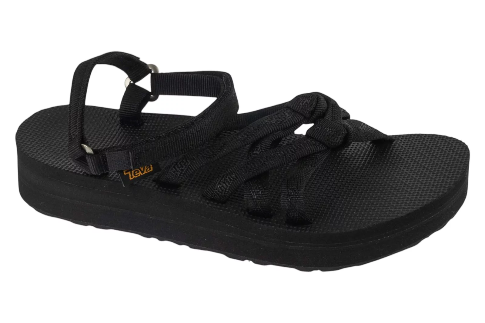 Teva W Midform Kena Slim Sandals 1173494-BLK, Damskie, Czarne, sandały, syntetyk, rozmiar: 39