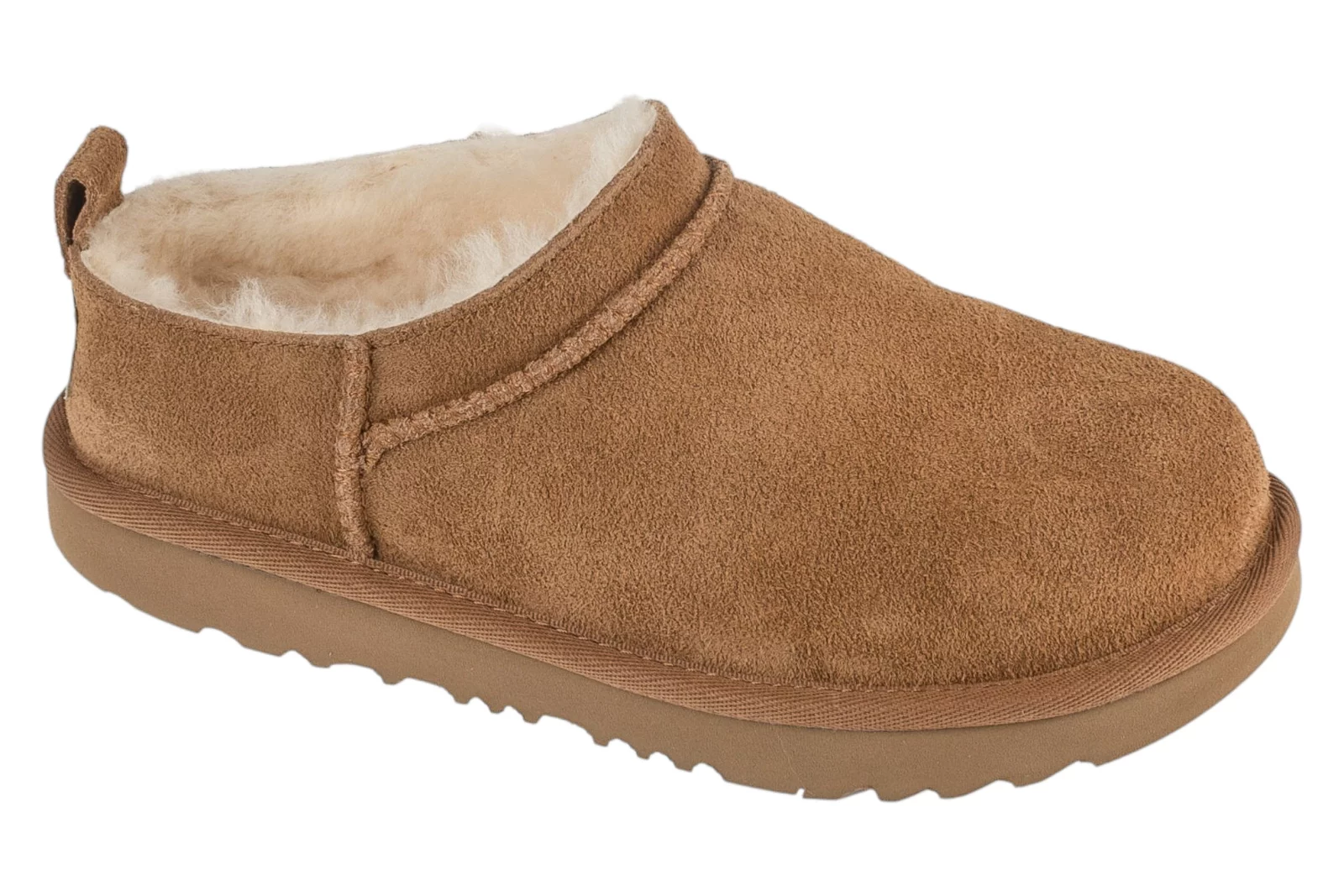 UGG Classic Micro 1174410K-CHE, Dla dzieci, Brązowe, buty sneakers, skóra zamszowa, rozmiar: 36