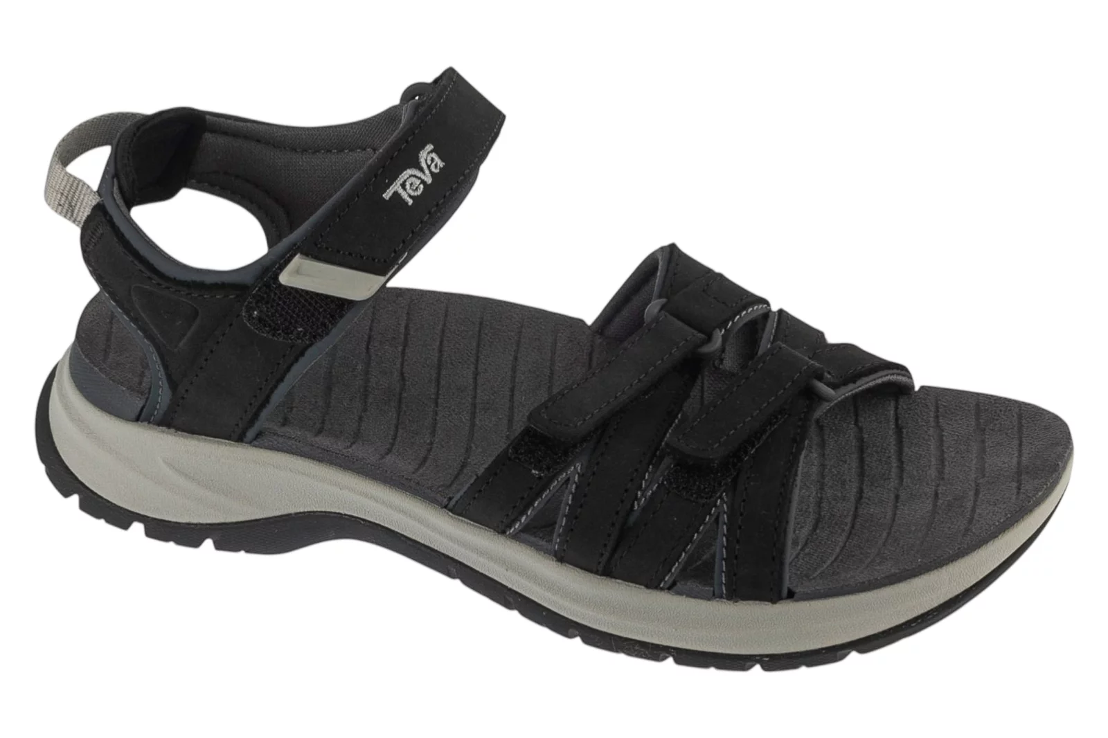 Teva W Tirra Sport Leather Sandals 1177511-BLK, Damskie, Czarne, sandały, skóra naturalna, rozmiar: 38