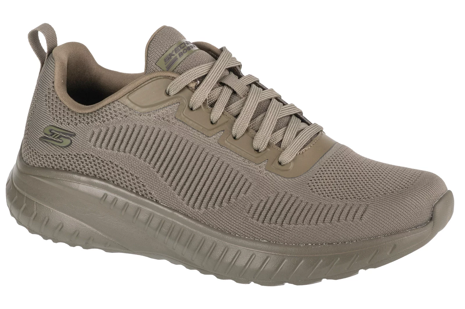 Skechers Bobs Squad Chaos-Prism Bold 118000-OLV, Męskie, Zielone, buty sneakers, tkanina, rozmiar: 47,5