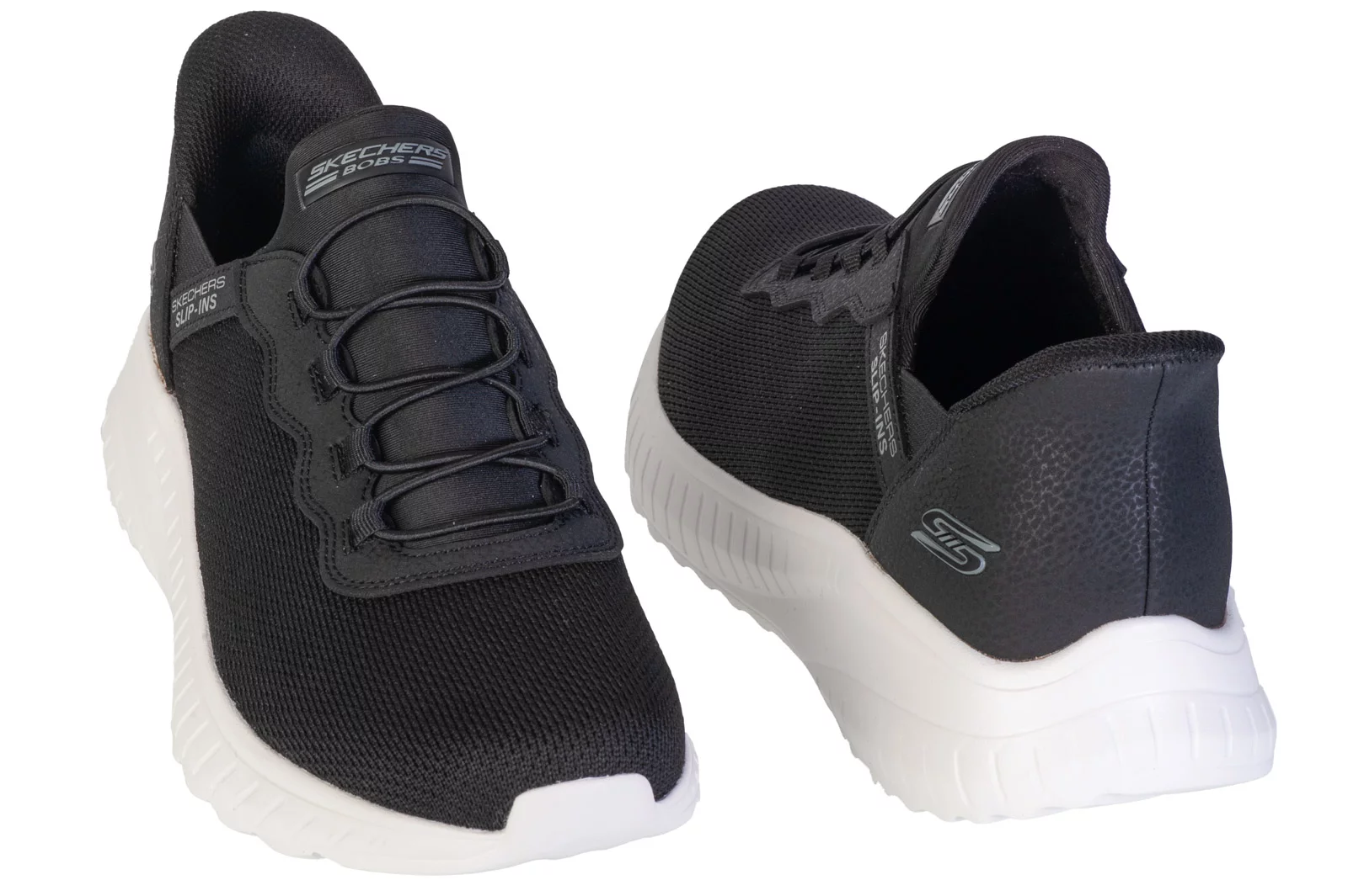 Skechers Slip-Ins: BOBS Sport Squad Chaos 118300-BLK - Butyjana.co