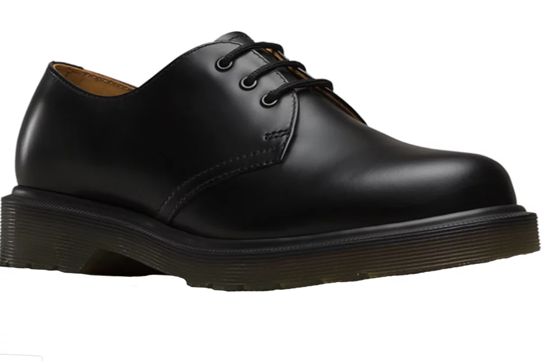 Dr. Martens 1461 PW 11839002, Unisex, Czarne, półbuty, skóra licowa, rozmiar: 36