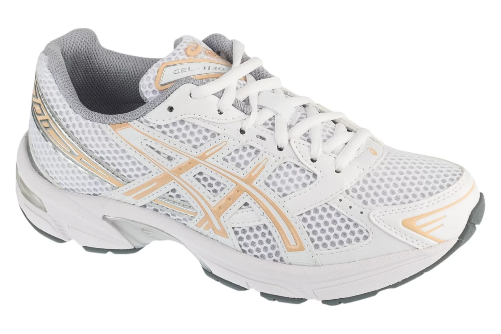 ASICS Gel-1130 1202A164-123, Damskie, Białe, buty sneakers, przewiewna siateczka, rozmiar: 38