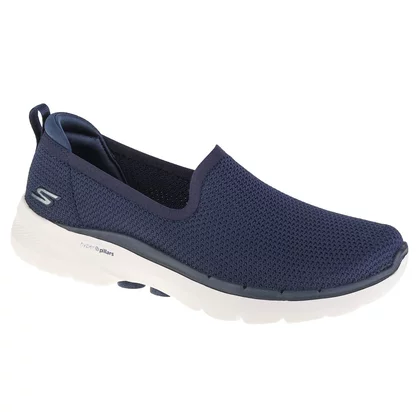 Skechers Go Walk 6 - Clear Virtue 124505-NVY damskie buty sneakers, Granatowe 001