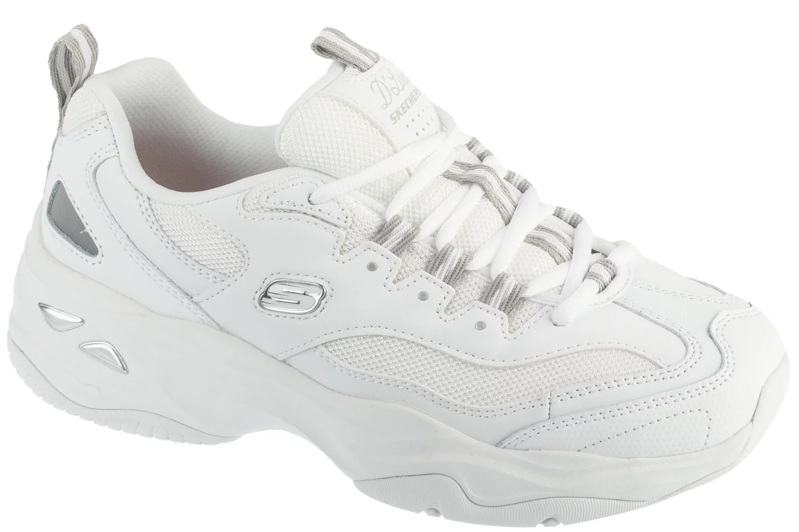Skechers Fresh Diva 149492-WGY, Damskie, Białe, buty sneakers, skóra licowa, rozmiar: 37