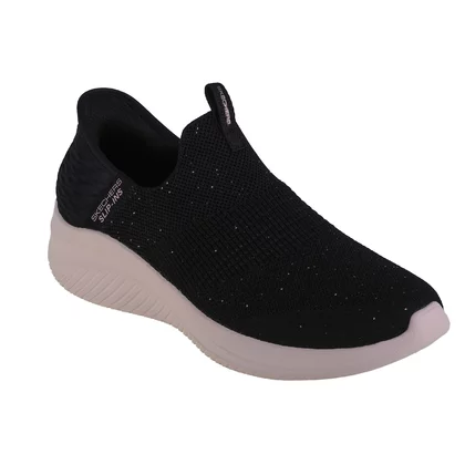 Skechers-Ultra-Flex-30-Shiny-Night-Slip-ins-149594-BKRG-damskie-buty-sneakers-Czarne-001