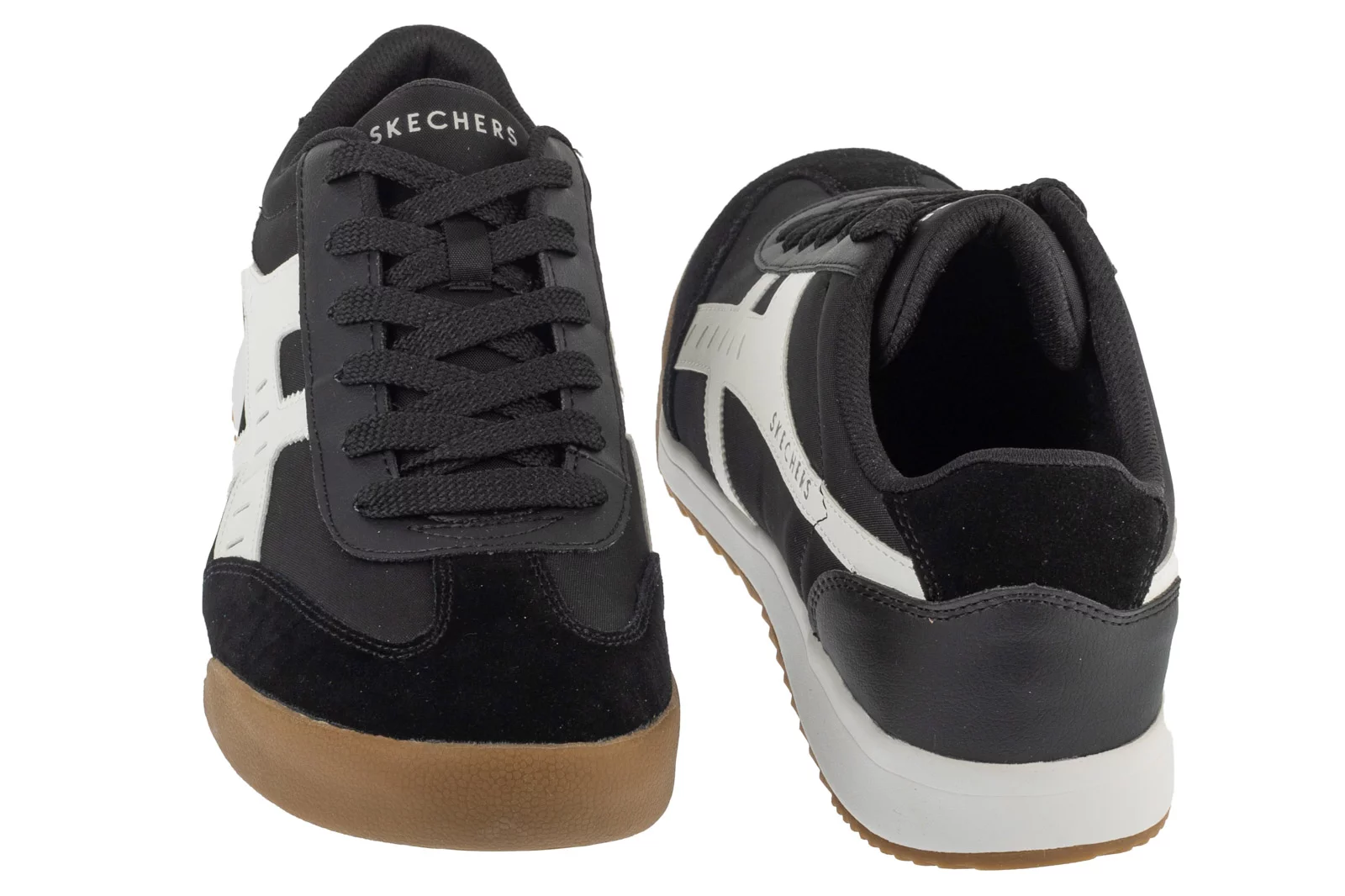 Pantofi sneakers Skechers Zinger - Manzanilla Superado 183282-BKW