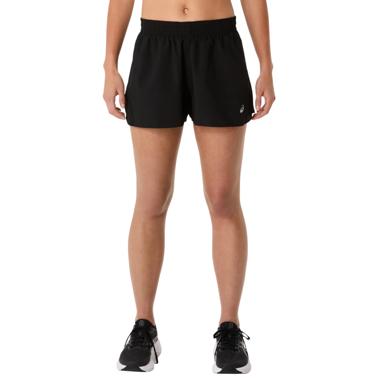 ASICS Core Split Short 2012D182-001, Damskie, Czarne, spodenki, poliester, rozmiar: M